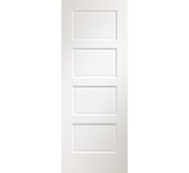 Severo White - Prefinished Fire Door