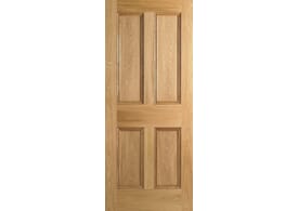 762x1981x44mm 4P Oak Flat Panel Internal Doors