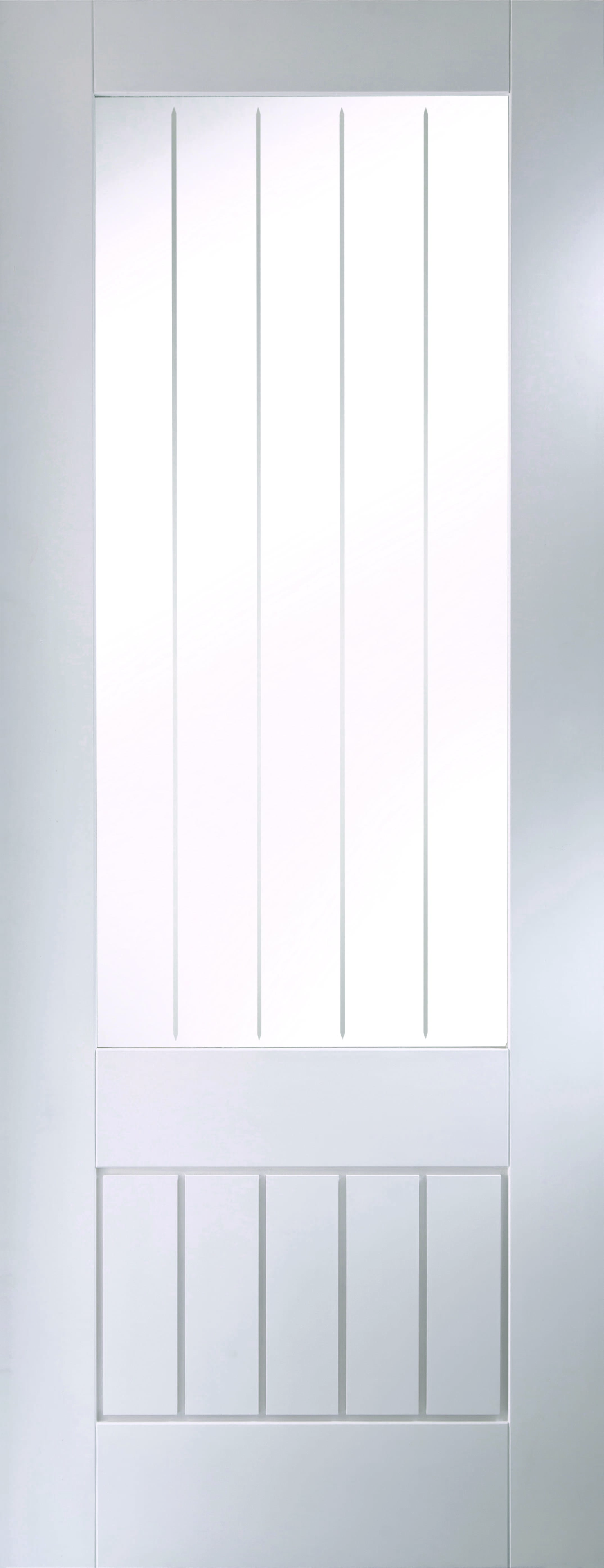 Cottage Vertical Etch Glazed