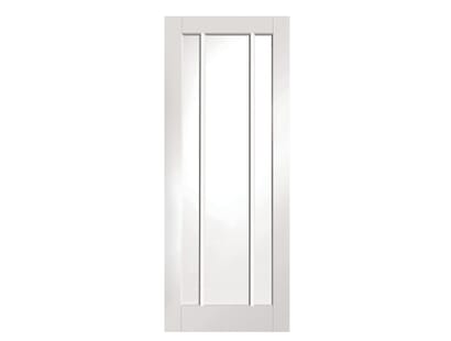 Worcester 3 Light Clear Glazed White Internal Doors Image