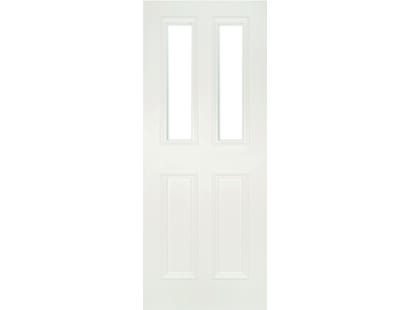 Rochester White Clear Glazed Internal Doors Image