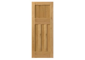 1981mm x 686mm x 35mm (27") Rustic Oak DX Prefinished Door