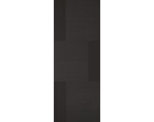 Black - Seis Style Prefinished Fire Door