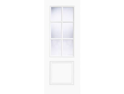 Bruges Glazed White Internal Doors Image