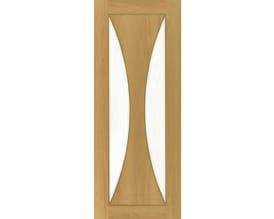 Sorrento Oak Glazed - Prefinished Internal Doors