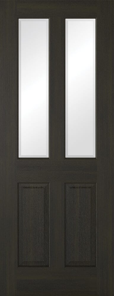 Richmond Smoked Oak - Clear Glazed Prefinished Internal Doors at Vivid ...