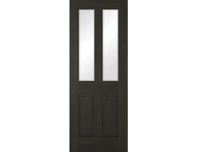 Richmond Smoked Oak - Clear Glazed Prefinished Internal Doors