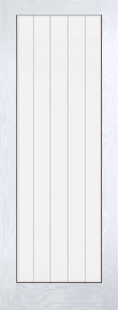 1981 x 838 x 35mm (33") Textured Vertical 1L White  Internal Door