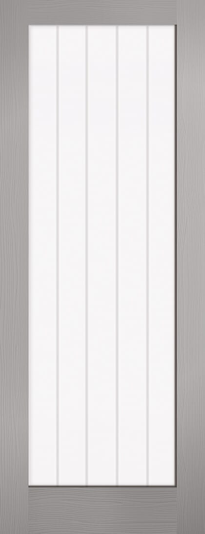 1981 x 838 x 35mm (33") Textured Vertical 1L Grey  Internal Door