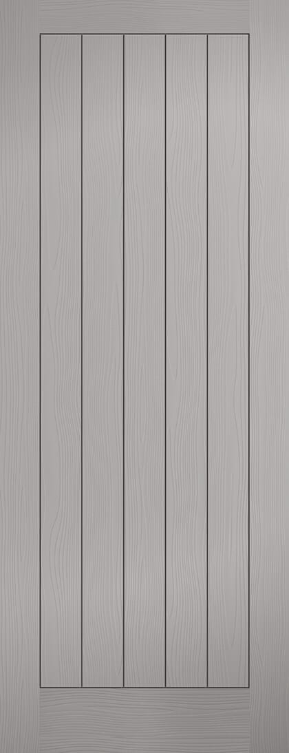 1981 x 762 x 35mm (30") Textured Vertical 5P Grey  Internal Door