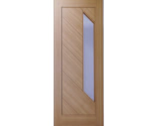Torino Oak Glazed - Pre-Finished Fire Door