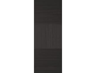Black - Tres Style Prefinished Fire Door