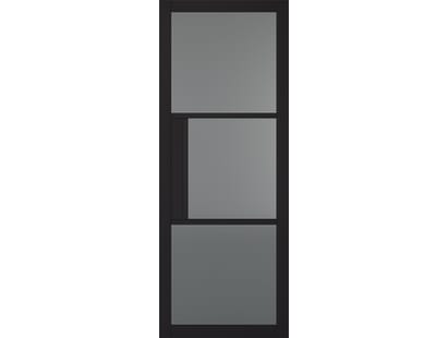 Tribeca Tinted Glazed Black Internal Doors Image