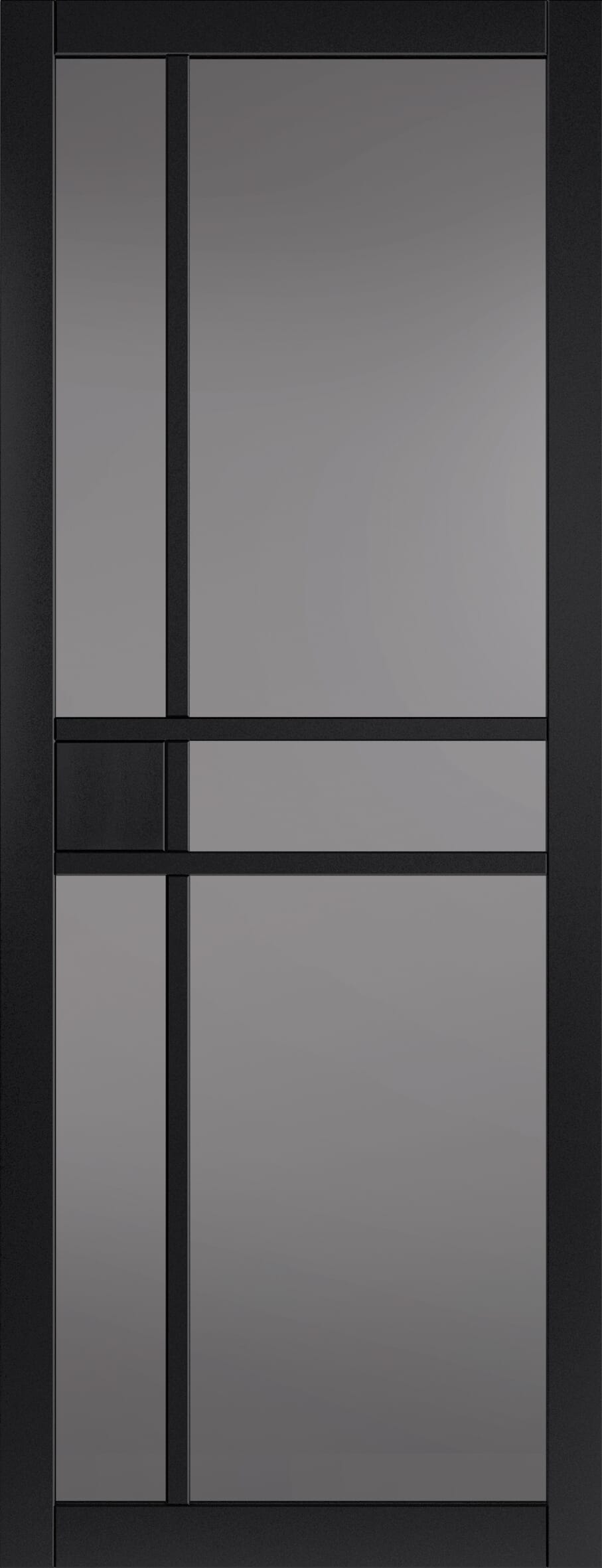 City Black Tinted Glazed Internal Doors
