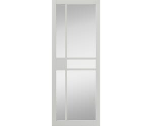 City White Clear Glazed Internal Doors