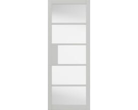 Metro White Clear Glazed Internal Doors