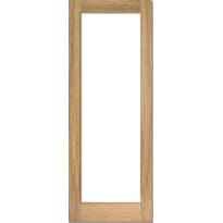 Oak Shaker 1 Light Clear Prefinished Image