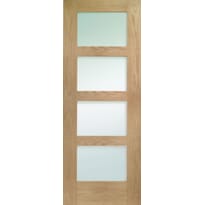 Oak Shaker 4 Light Obscure Prefinished Image