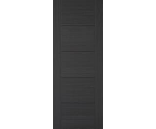 Vancouver Black - Prefinished Fire Door