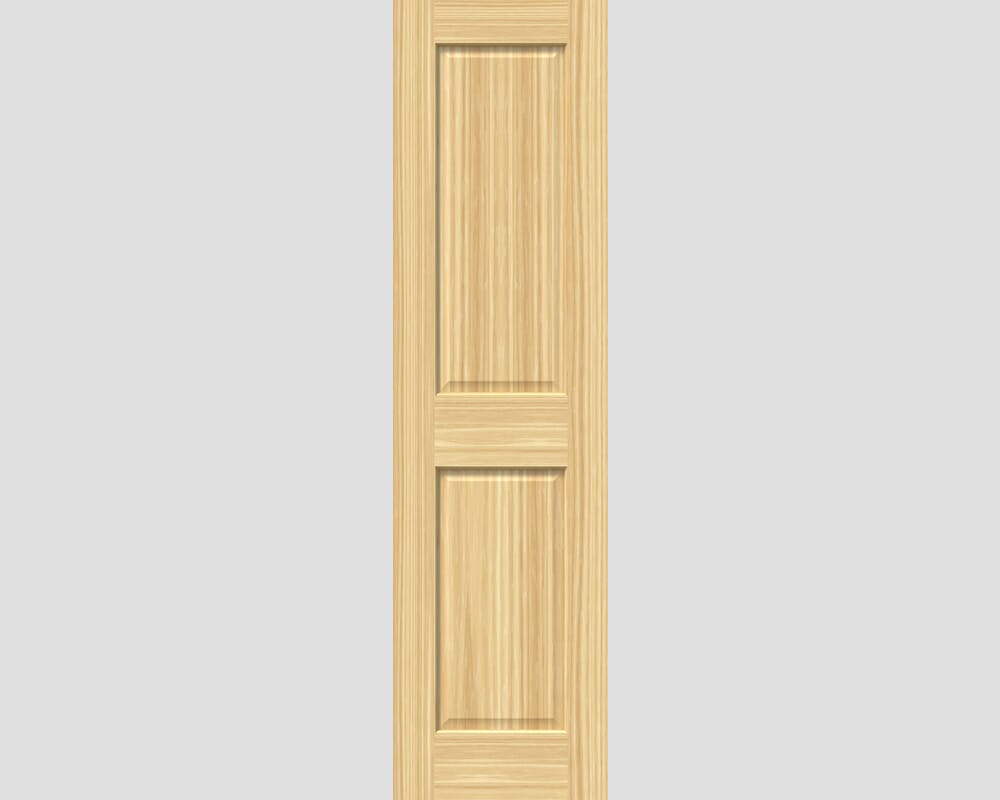 381x1981x35mm (15") Traditional Victorian Pine 2 Panel Internal Doors