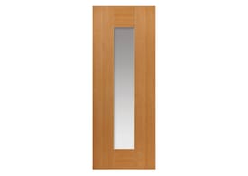 1981mm x 762mm x 35mm (30") Axis Oak Glazed - Prefinished Door