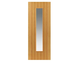 Oak Cherwell Glazed - PREFINISHED