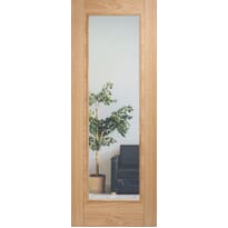 Oak Iseo 1l Clear Glazed - Prefinished Image