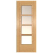 Oak Iseo 4l Frosted Glazed - Prefinished Image