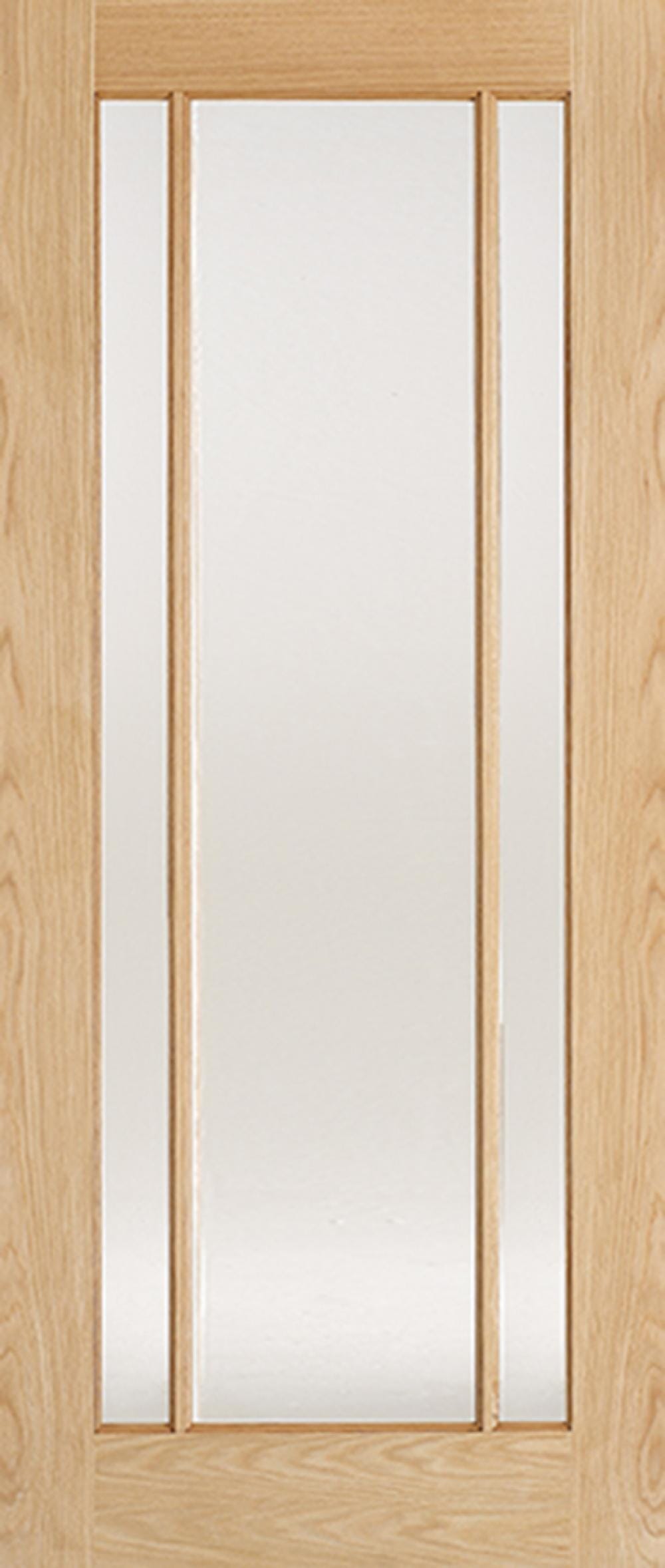 Lincoln Oak Glazed - Frosted Internal Doors by LPD