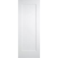 White Shaker 1 Panel Image
