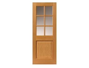 Oak Arden Glazed - Prefinished Internal Doors