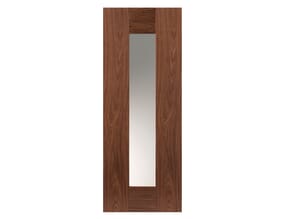 Axis Walnut Glazed - Prefinished Internal Doors