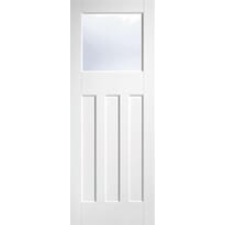 Dx White Glazed Door - Obscure Image