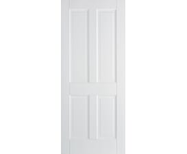 686x1981x44mm (27") Canterbury 4P White Fire Door
