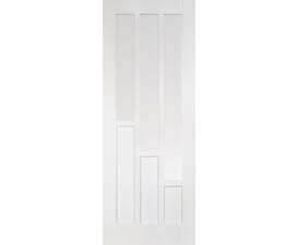 726x2040x40mm Coventry White Glazed 3L Door