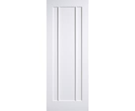 762x1981x44mm (30") Lincoln White Fire Door