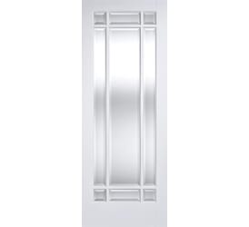Manhattan White Glazed Internal Doors