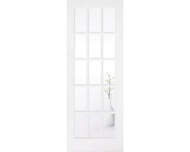SA 15L Glazed White Internal Doors