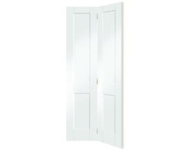 Victorian Shaker White Bi-Fold Internal Doors