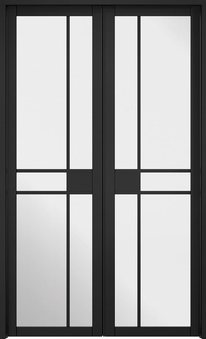Greenwich Black Internal French Doors by LPD