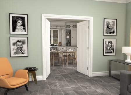 Suffolk White French Door Set