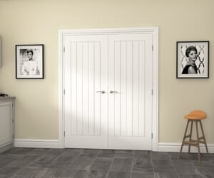 Suffolk White French Door Set