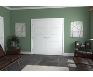 Iseo White French Door Set