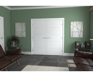 Iseo White French Door Set