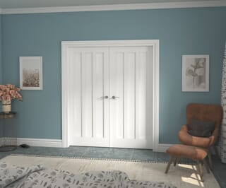 Aston White French Door Set