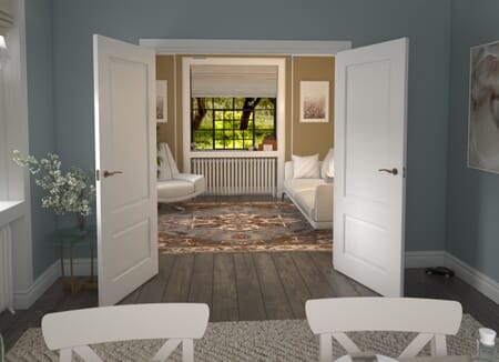 Grange White French Door Set