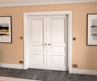 Kent White French Door Set