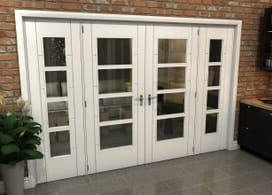 White Iseo 4l French Door Set 2996mm(w) X 2021mm(h) Image