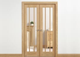 W4 Lincoln Oak Internal Room Divider Image