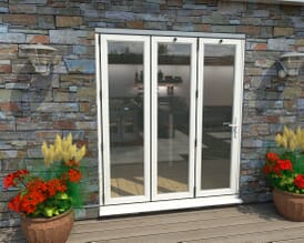 Climadoor White Aluminium Bifold Doors - Part Q Compliant